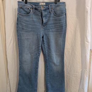 Madewell Light Blue Straight Leg Jeans